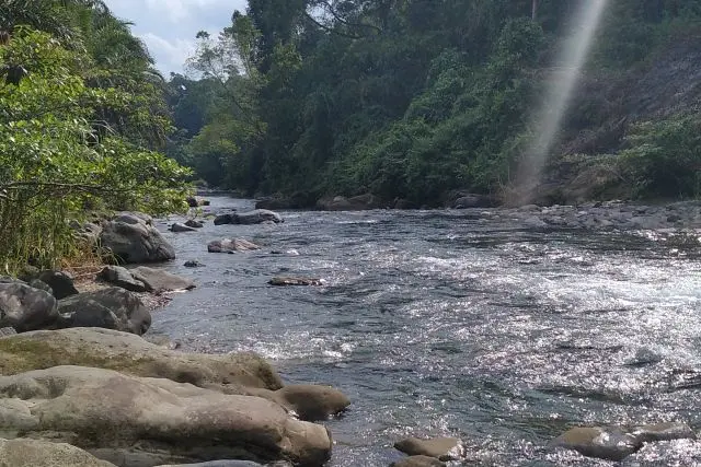 Wisata Alam Tamboke Pemandian Alami Yang Diapit Pegunungan Tamboke Di