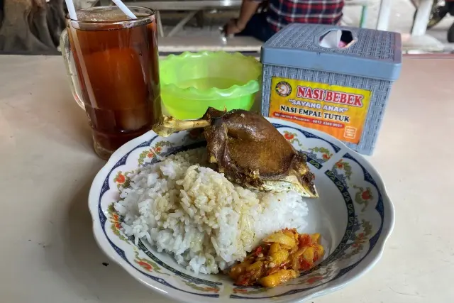 Nasi Bebek Sayang Anak Cak Yudi